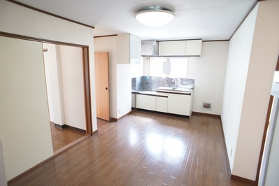 Living and room. Dining is also bright in the corner room!