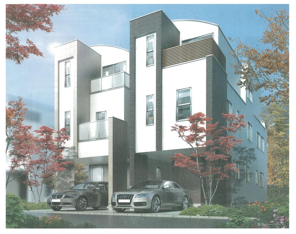 Building plan example (Perth ・ appearance). Building plan example