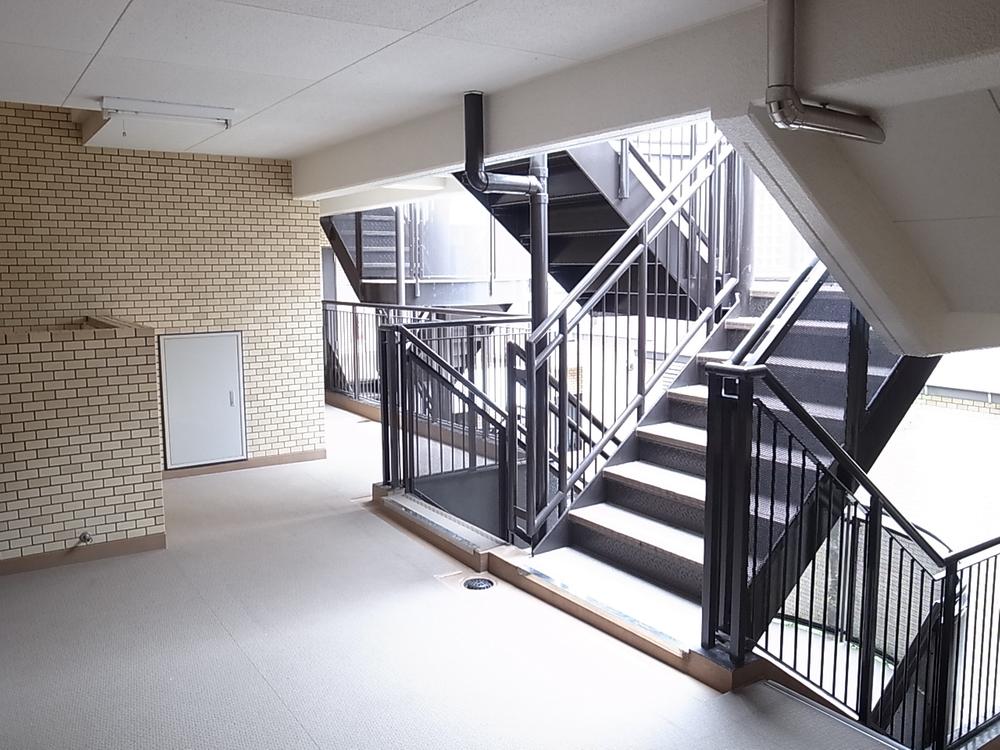 Other common areas. Bright corridor Daylight