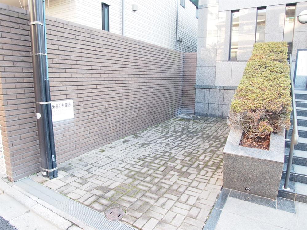 Parking lot. Common areas