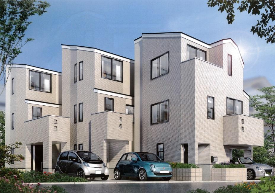 Building plan example (exterior photos). Building plan example (building price 16.8 million yen, Building area 66.04 sq m)