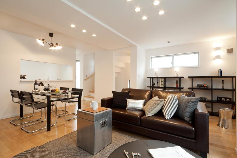 Building plan example (Perth ・ Introspection). Example of construction