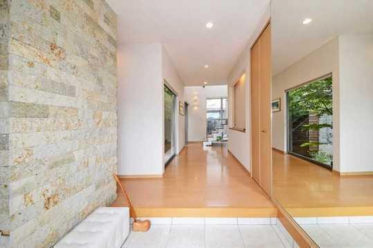 Entrance. Entrance hall Bright is.