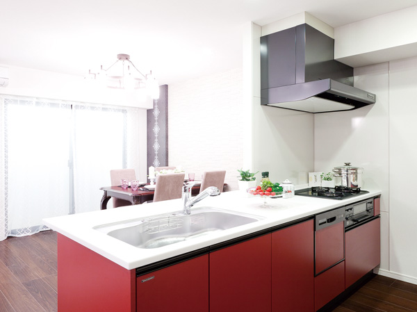 Kitchen.  [kitchen] The kitchen is important for those who keep the housework location. To spend a more comfortable time, Production that has been refined in a stylish design and smart, Further pursue the superior functionality. (Less than, Posted photos model room B0 type)