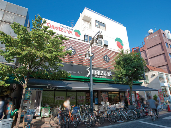 Surrounding environment. In a calm residential area, Leaving a taste some scenery to leave the remnants of Musashino "Osan Chitose". Through the shopping district, which spread to the "Osan Chitose" station south exit, Super is located in the main street. The unique stocking, A high-quality, The reliable products stuck to the material and manufacturing method, We sell ordered from all over the country. (Shimizuya Osan store)