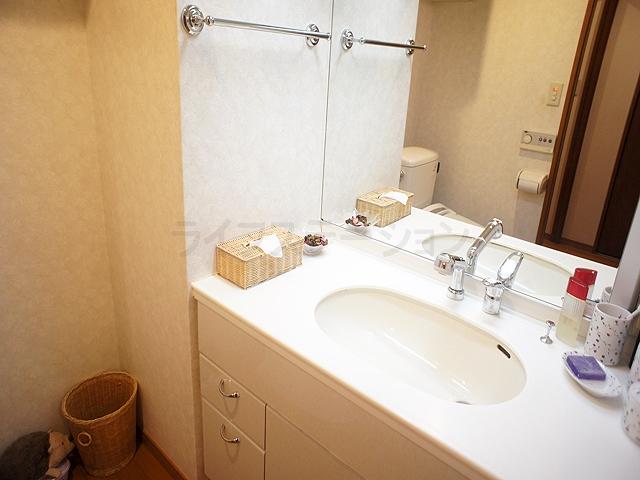 Wash basin, toilet. Local (November 25) shooting