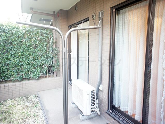 Balcony. Local (November 25) shooting