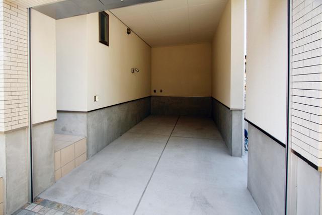 Parking lot. B Building