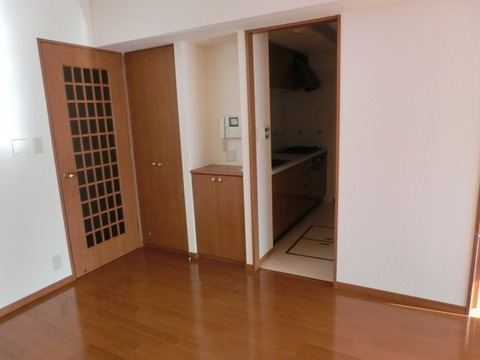Other room space. Overlooking the kitchen from the living room