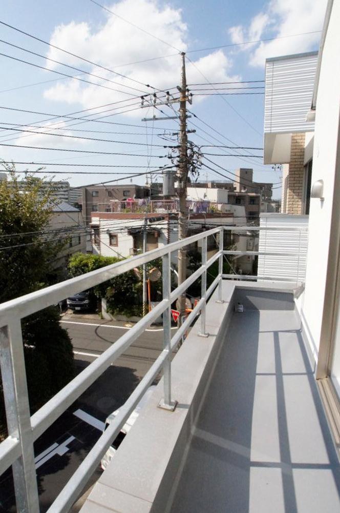 Balcony. Balconies offer that with two sides to the south.