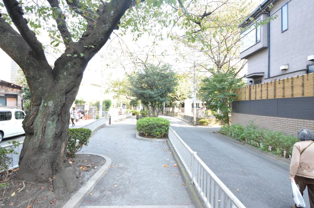 Streets around. 300m until the green road