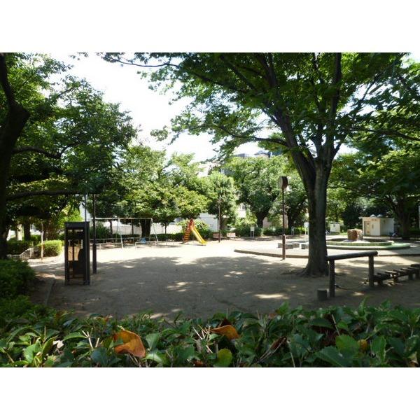 Other introspection. In front of the park