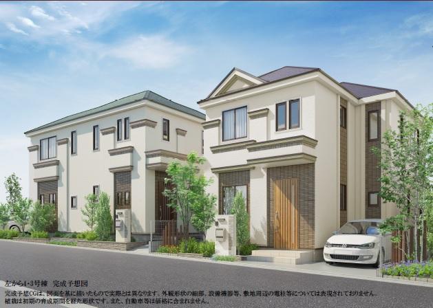 Rendering (appearance). (4.3 Building from left) Rendering