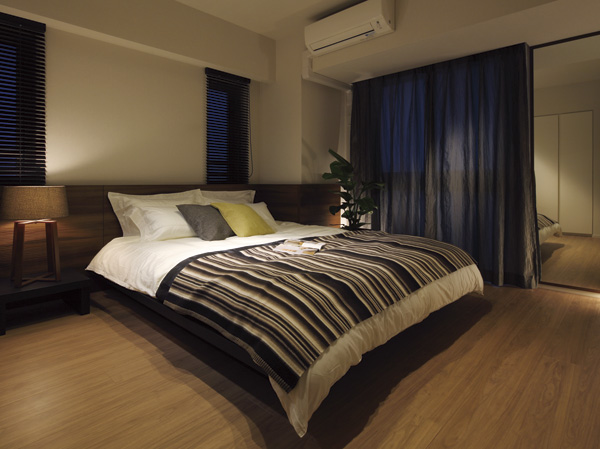 Living. Master bedroom