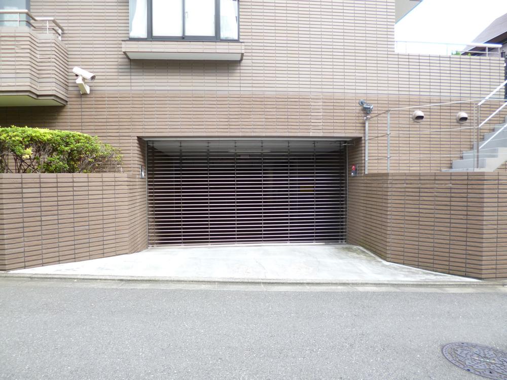 Parking lot. Common areas