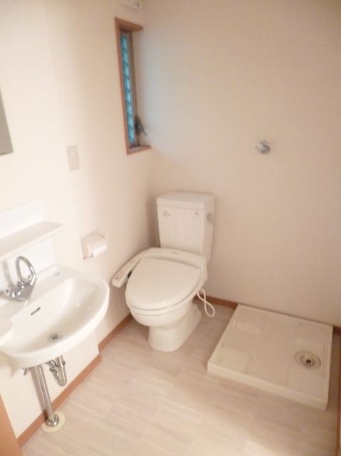 Washroom. Use in a compact easy water around