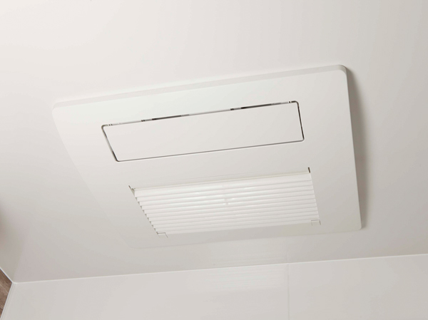 Bathing-wash room.  [Bathroom ventilation heating dryer] Heating in the bathroom before bathing in the winter, After bathing dried suppress generation of mold. It will also come in handy clothes drying on a rainy day.