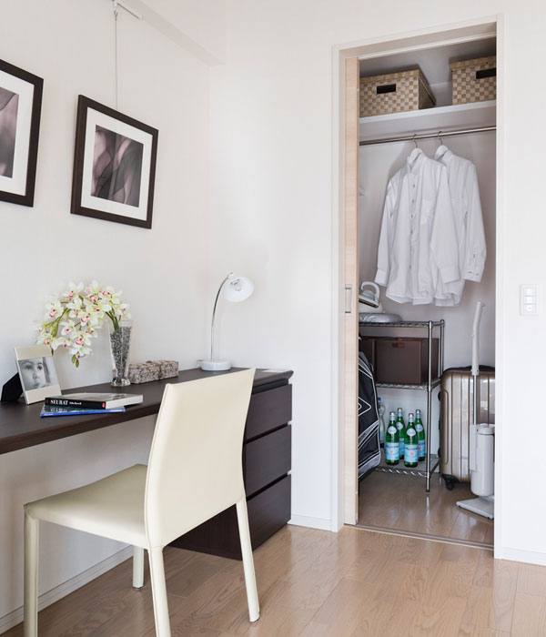 Receipt.  [Western style room ・ Walk-in closet / 78-K type]  ※ All Listings amenities are the same specification.