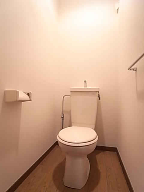 Toilet. Toilet with a bright and clean feeling