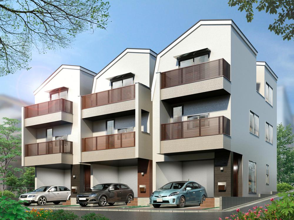 Rendering (appearance). Rendering (all three buildings). Heisei is scheduled to be completed 25 years of the end of December.