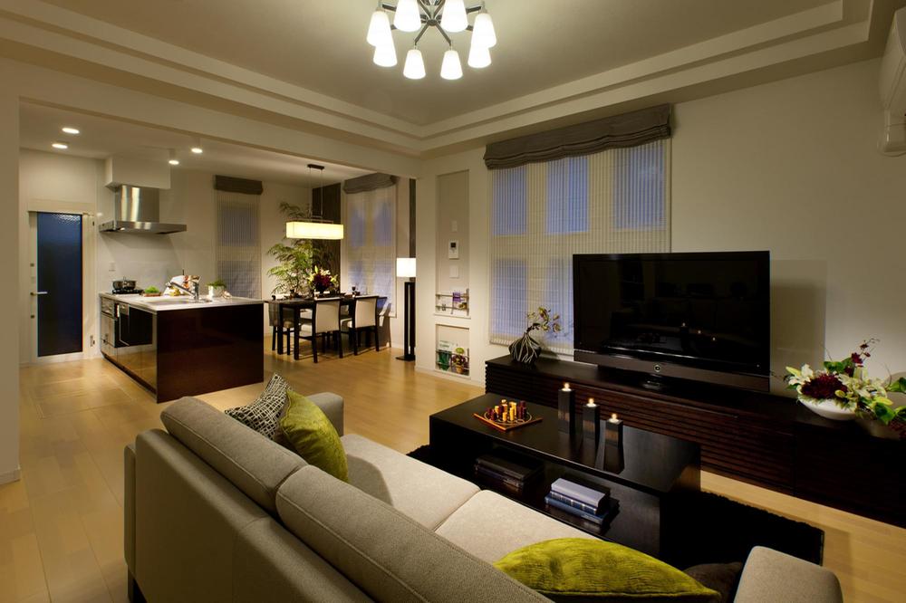 Living. The day-to-day protagonist, Enlightenment living relaxation ・ dining. Indoor (July 2013) Shooting