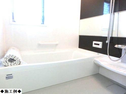 Building plan example (introspection photo). Bathroom construction cases