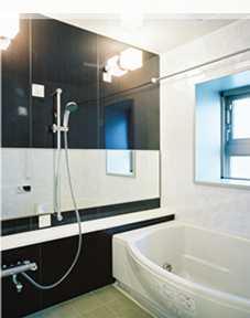 Bathroom. Large bathroom of the room