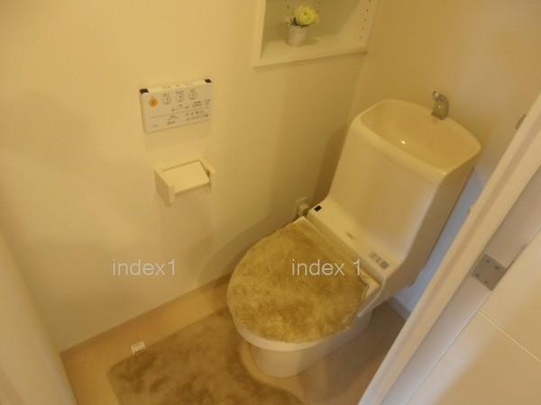 Toilet. Toilet, of course with washlet