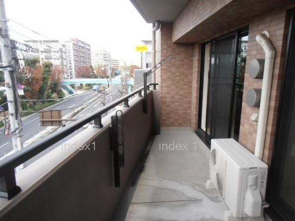 Balcony. Spacious balcony