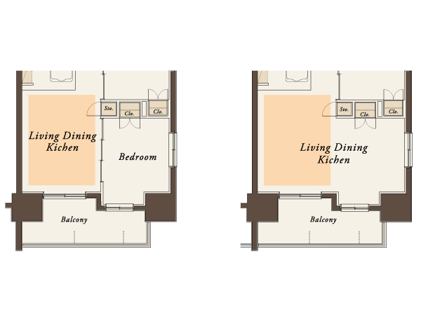 Other.  [living ・ Dining extension Select Plan / ColorSelect] Spacious living room to expand the adjacent Western-style ・ Available free of charge of the selection plan that can be in the dining. It is possible to choose according to the lifestyle of the people live. Also, Adopt the color selection to choose from five types of patterns. Joinery, Flooring, kitchen ・ You can select the color of the wash basin of surface material from five types of color.  ※ For more information, please contact the person in charge. (Conceptual diagram / Application deadline Yes ・ Free of charge)