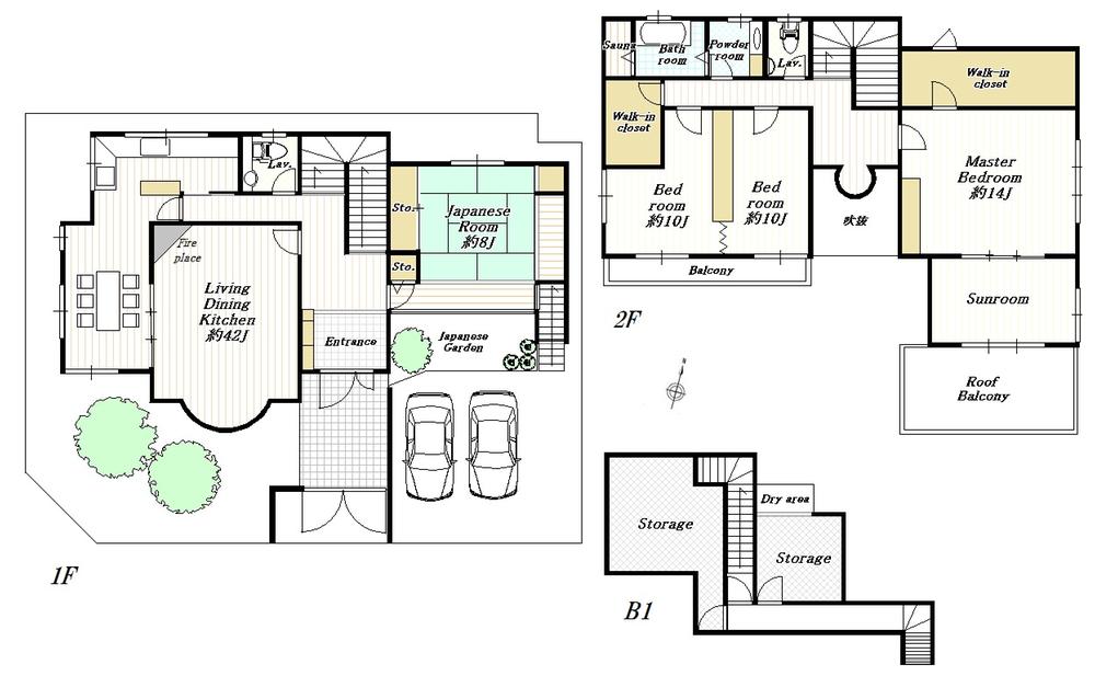 Other. Between the current state building floor plan ※ Warranty disclaimer