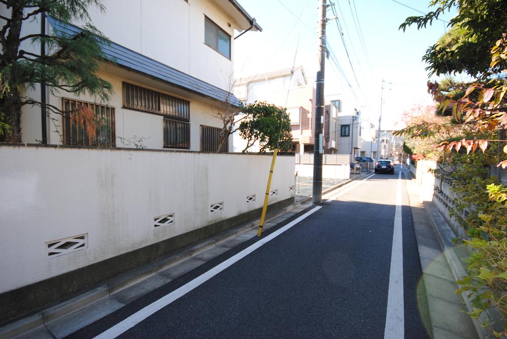 Streets around. A quiet residential area. Car as there is little.