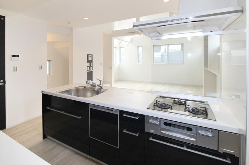 Kitchen. Open-minded face-to-face system Kitchen