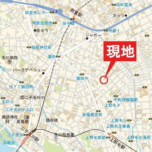 Local guide map. Information map