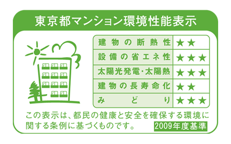 Building structure.  [Tokyo apartment environmental performance display]  ※ For more information see "Housing term large Dictionary"