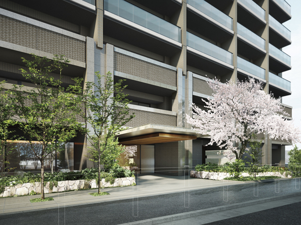 Entrance Rendering ※ Rendering is, In fact a somewhat different in the things that caused draw based on the drawings of the design stage