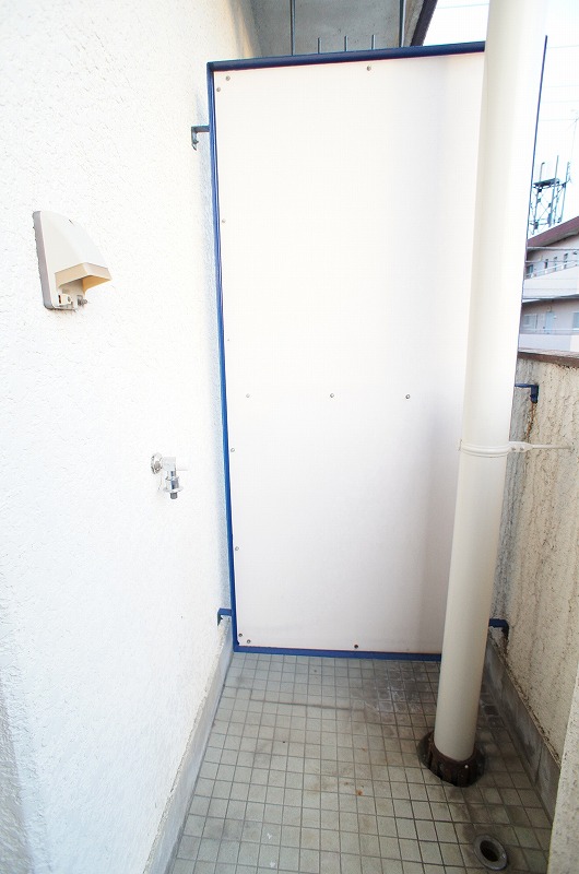 Other Equipment. Laundry Area is located at the corner of the balcony.