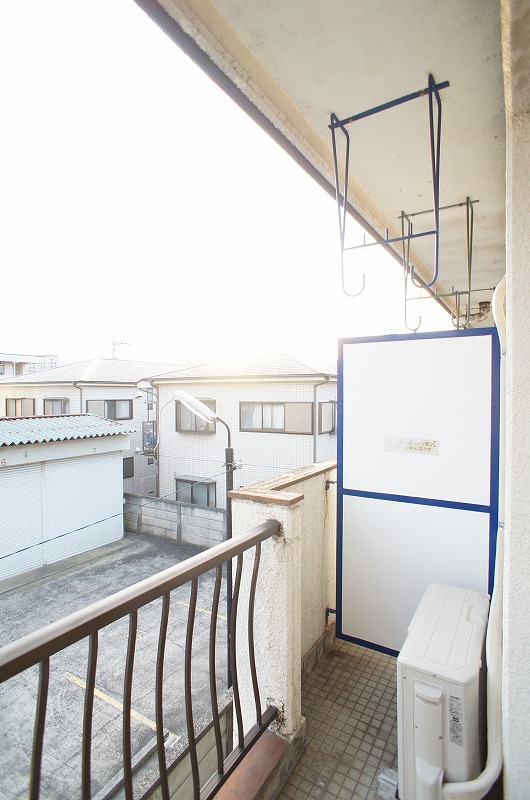 Balcony. Also Jose futon because there is a height!