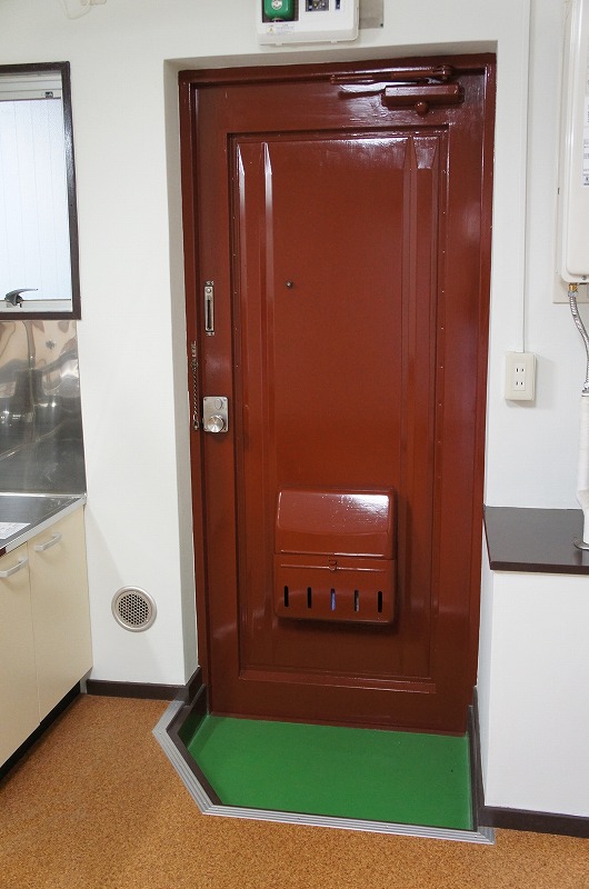 Other. Entrance of the door is chocolate brown ☆