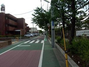 Streets around. 200m to the ambient environment