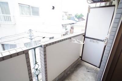 Balcony. Washing machine Storage ☆