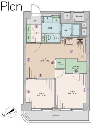 Floor plan. Renovation Property, Regardless of the weekday night, You can guide ☆