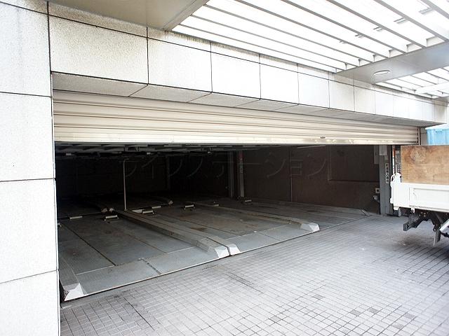 Parking lot. Common areas