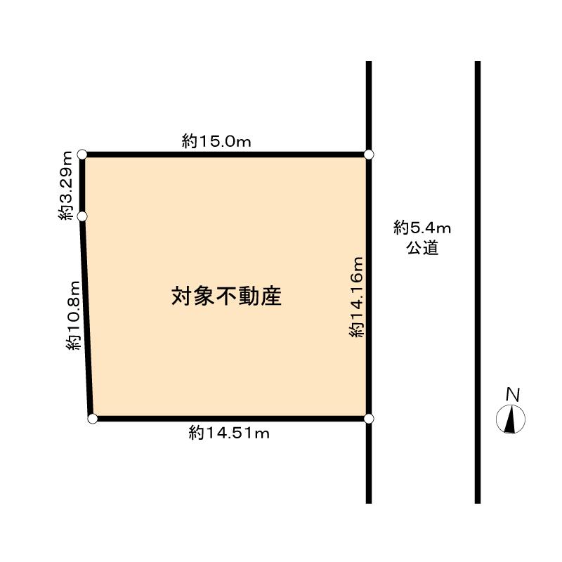 Compartment figure. Land price 100 million 49.8 million yen, Land area 209.22 sq m