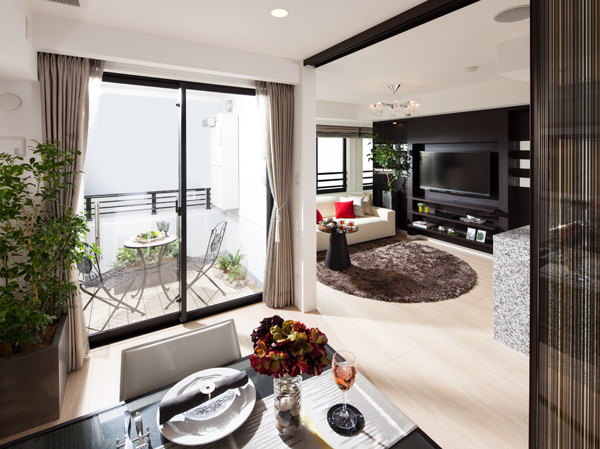 Living.  [living ・ dining]  ※ All interior photos of the web is C type. Some including option (paid ・ Application deadline Yes)