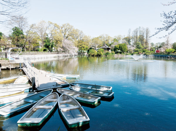 Surrounding environment. Himonya park (about 1150m ・ A 15-minute walk)