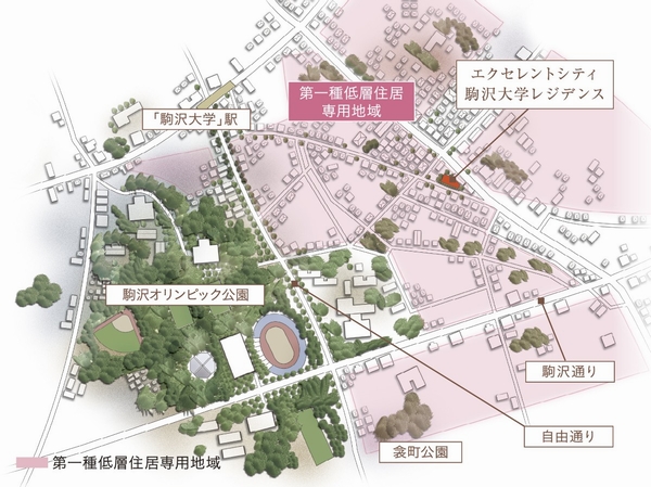 Location conceptual diagram (shape, Scale, etc. might be actually a somewhat different)