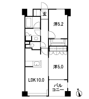 Floor: 2LDK + WIC + SIC, the occupied area: 48.91 sq m, Price: 43,900,000 yen, now on sale