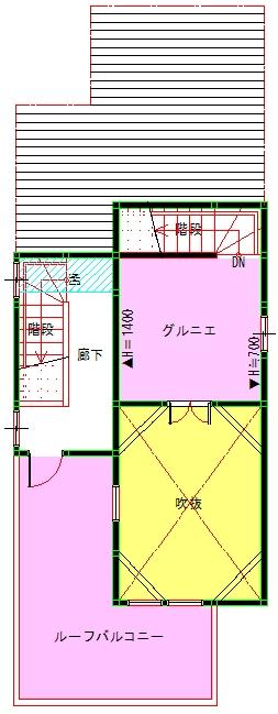 Floor plan. 84,900,000 yen, 4LDK, Land area 151.47 sq m , Building area 113.8 sq m PH