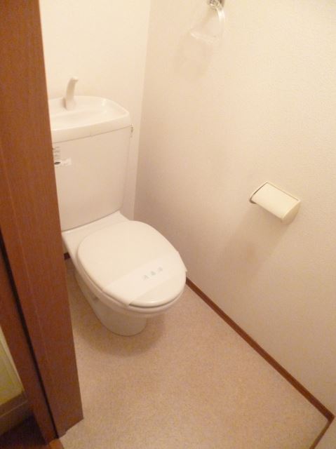 Toilet. Bus toilet by.